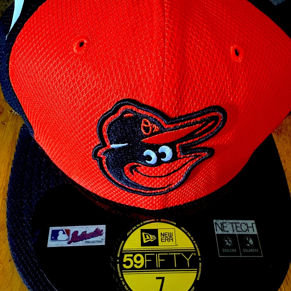 Brand New Authentic MLB Orioles Fitted Cap